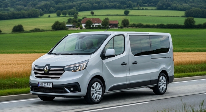 Bus 9‑osobowy z dużym bagażnikiem